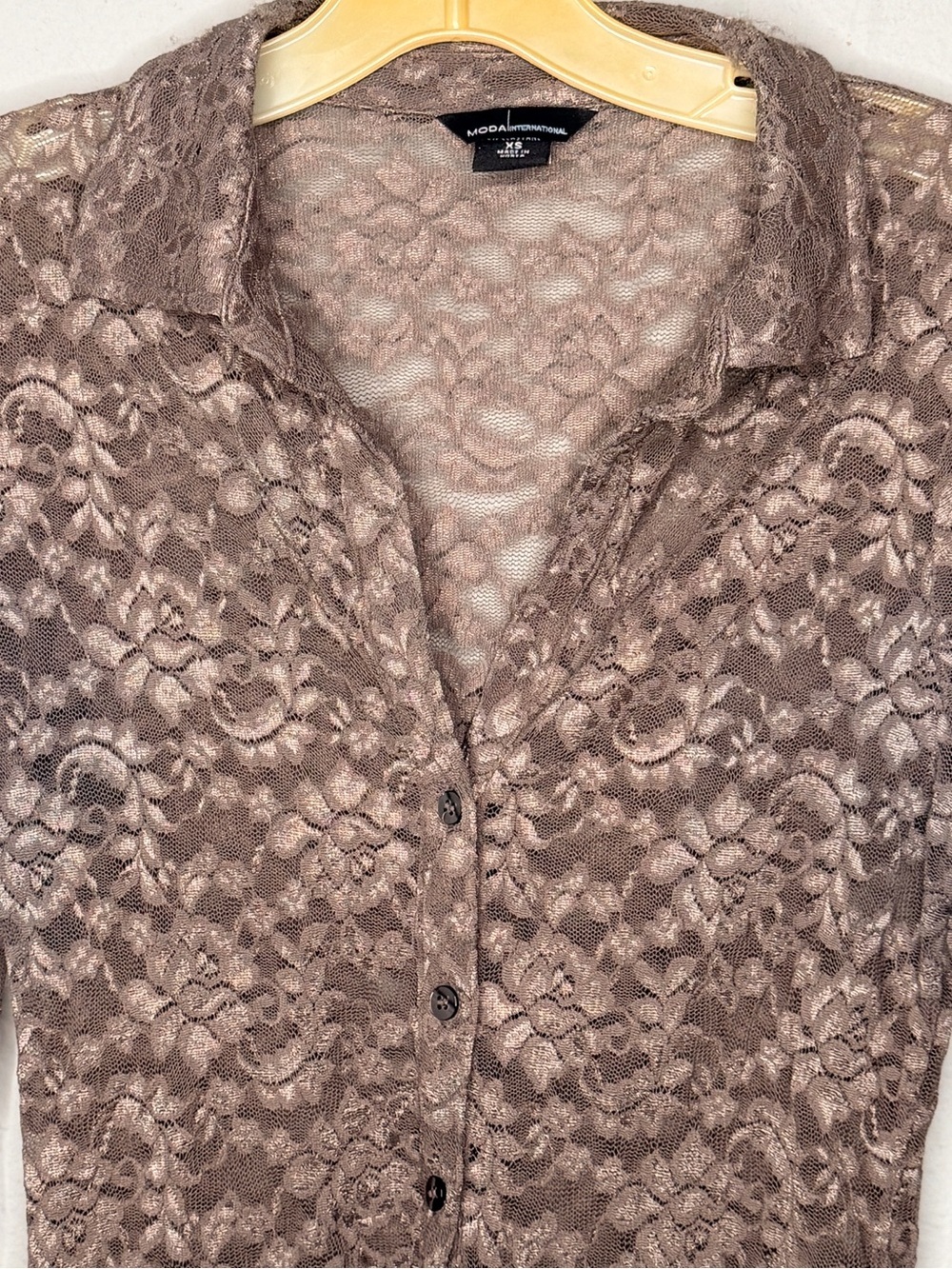 Moda International Lace Top - Picture 4 of 7